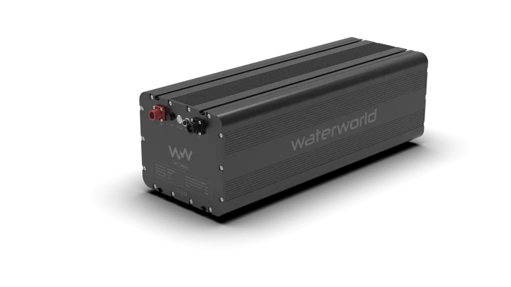 1x WaterWorld 48-6800 LFP accu incl. 15A lader en BatteryLink CANopen