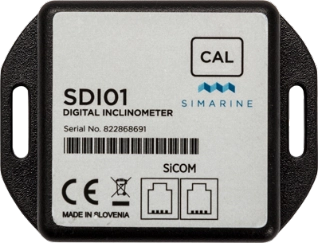 Simarine inclinometer