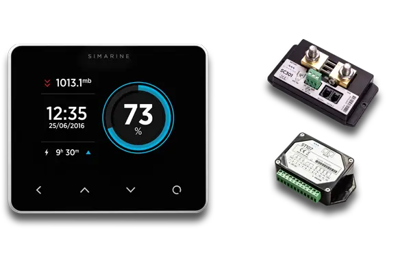 Simarine Pico Standard Set - opbouw/standalone zwart Rev 23