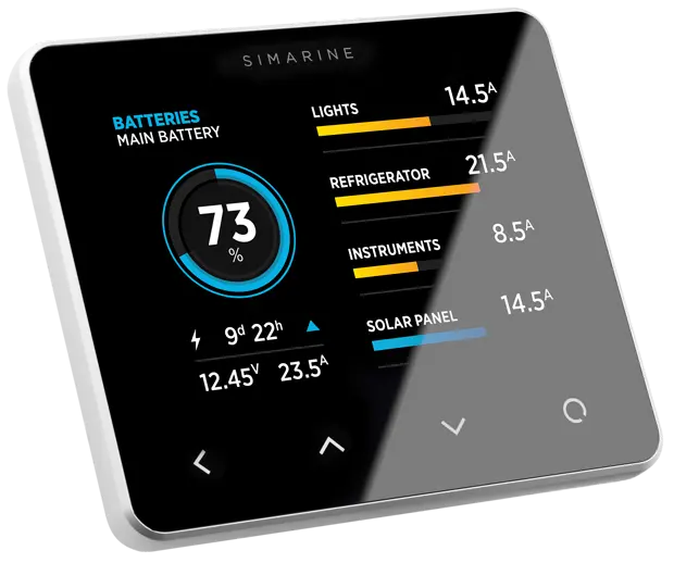 Simarine Pico display - opbouw/standalone zilver Rev 2.0