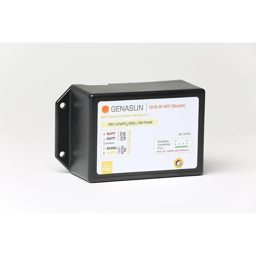 Genasun GVB-8 Boost Lithium 50.0 Volt WP mppt