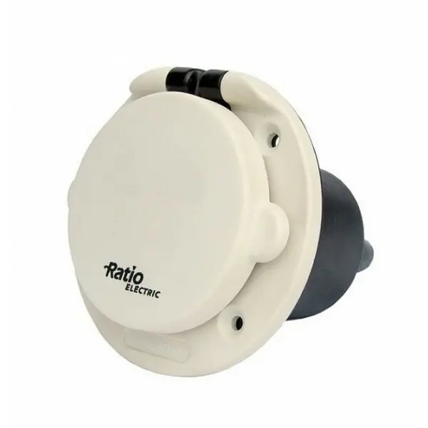 Ratio walstroom invoer 16A kunststof