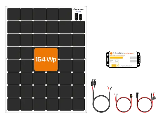 SunBender kit L 164 Watt 12 volt lead acid