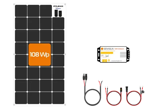 SunBender kit M 108 Watt 12 volt lead acid