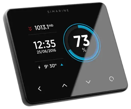 Simarine Pico display - opbouw/standalone zwart