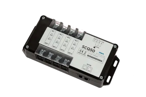 Simarine SCQ50 quadro shunt 4x50A + 1x relay output 1A