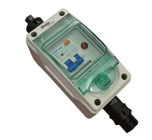  Ratio AC16 electrical cabinet pro, 3x RCBO 30mA/16A